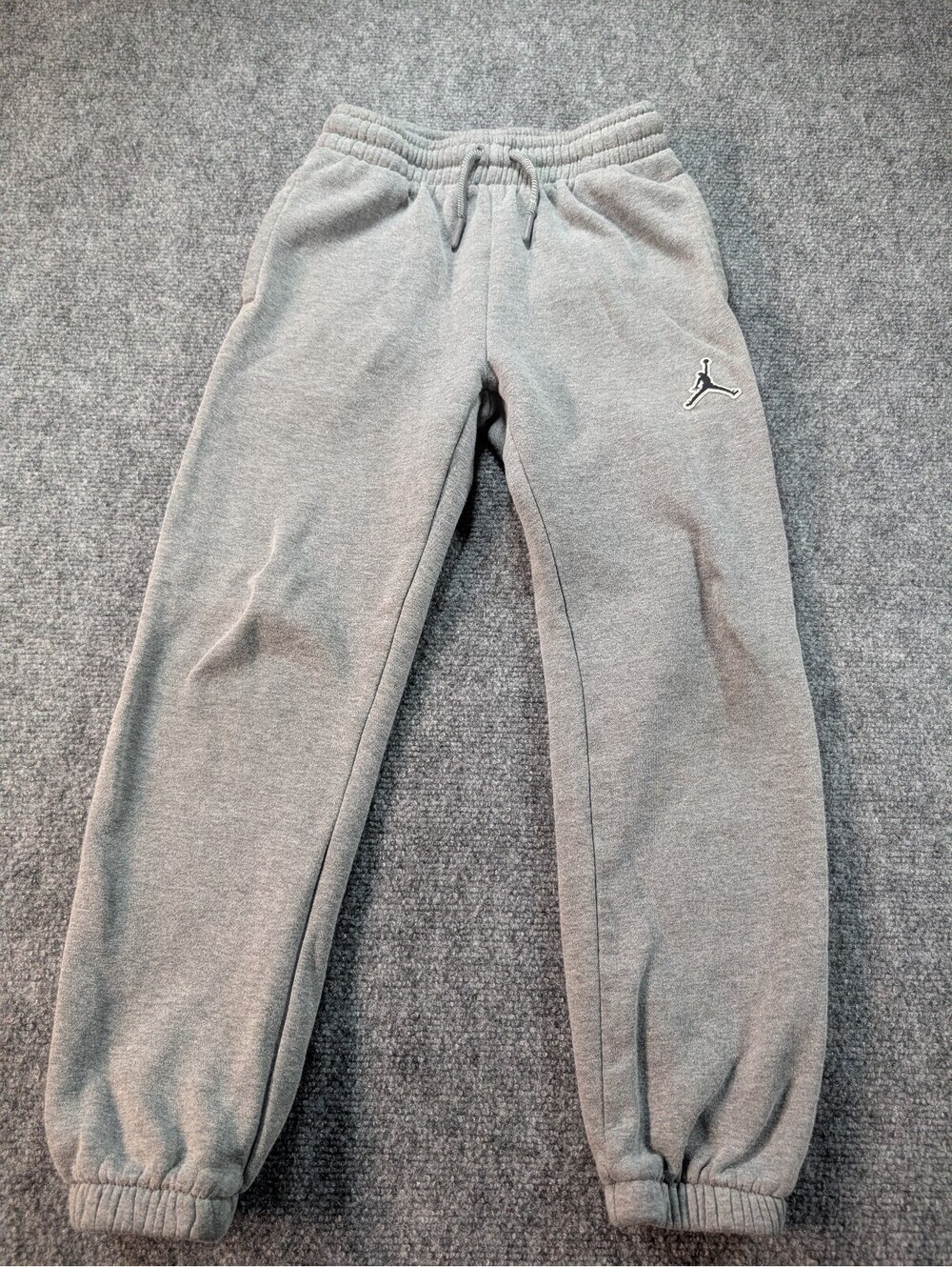 Jordan Boys' Gray Fleece Sweatpants Size Small 8-10 Activewear Basketball